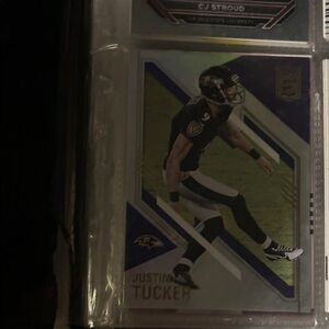 Justin Tucker Football Trading Card